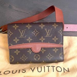 Authentic Louis Vuitton Monogram Arche Fannie Pack